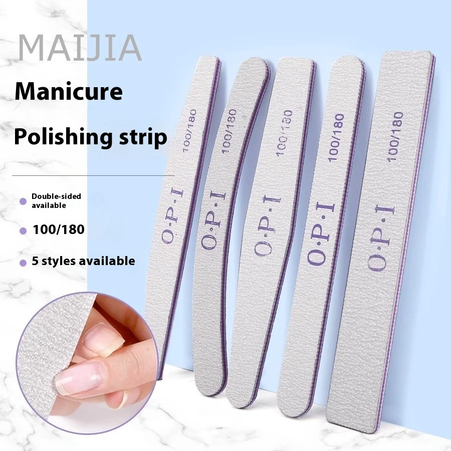 

Двусторонняя пилочка для ногтей без удаления песка, губчатая пилочка для предотвращения удаления песка, специальные длинные полоски для мастеров ногтей r