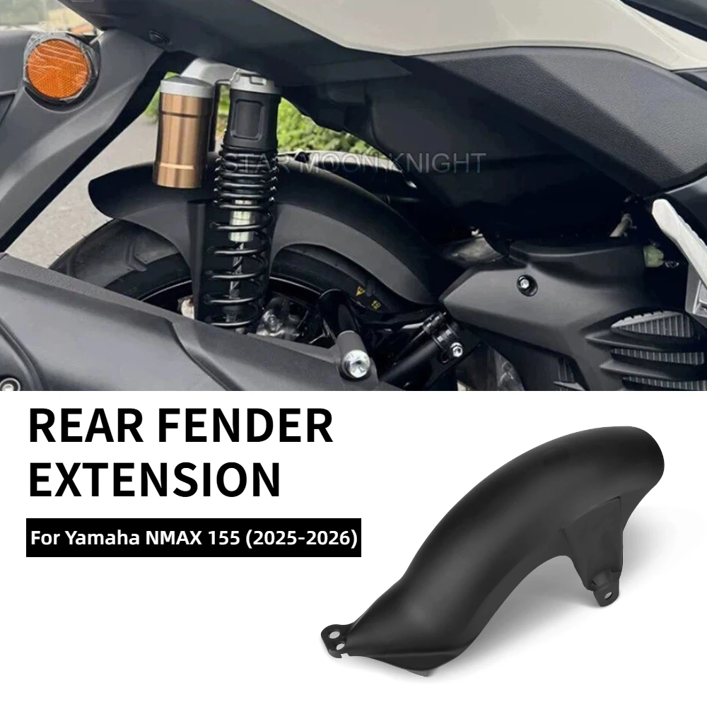 Nmax155 Rear Fender Mudguard For Yamaha N-MAX 155 NMAX 155 2025 2026 Motorcycle Rear Wheel Mudflap Hugger Splash Guard Protector