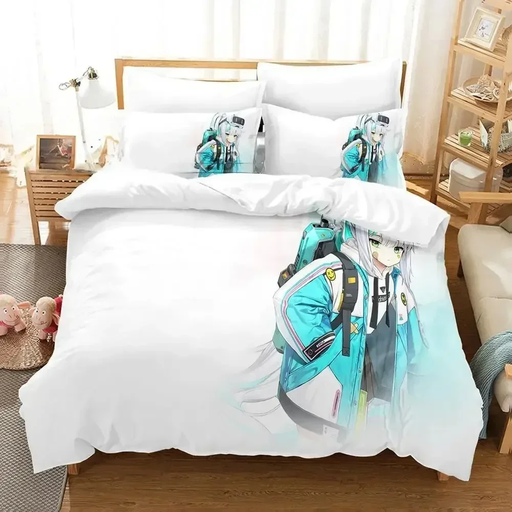 NIKKE Bedding Set Single Twin Full Queen King Size Bed Set Aldult Kid Bedroom Duvet cover Sets 3D Print Anime bed sheet set