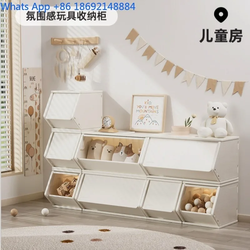 Storage Cabinet Desktop Organizer Bookshelf Toy Storage Rack Snack Rack Storage Cabinet