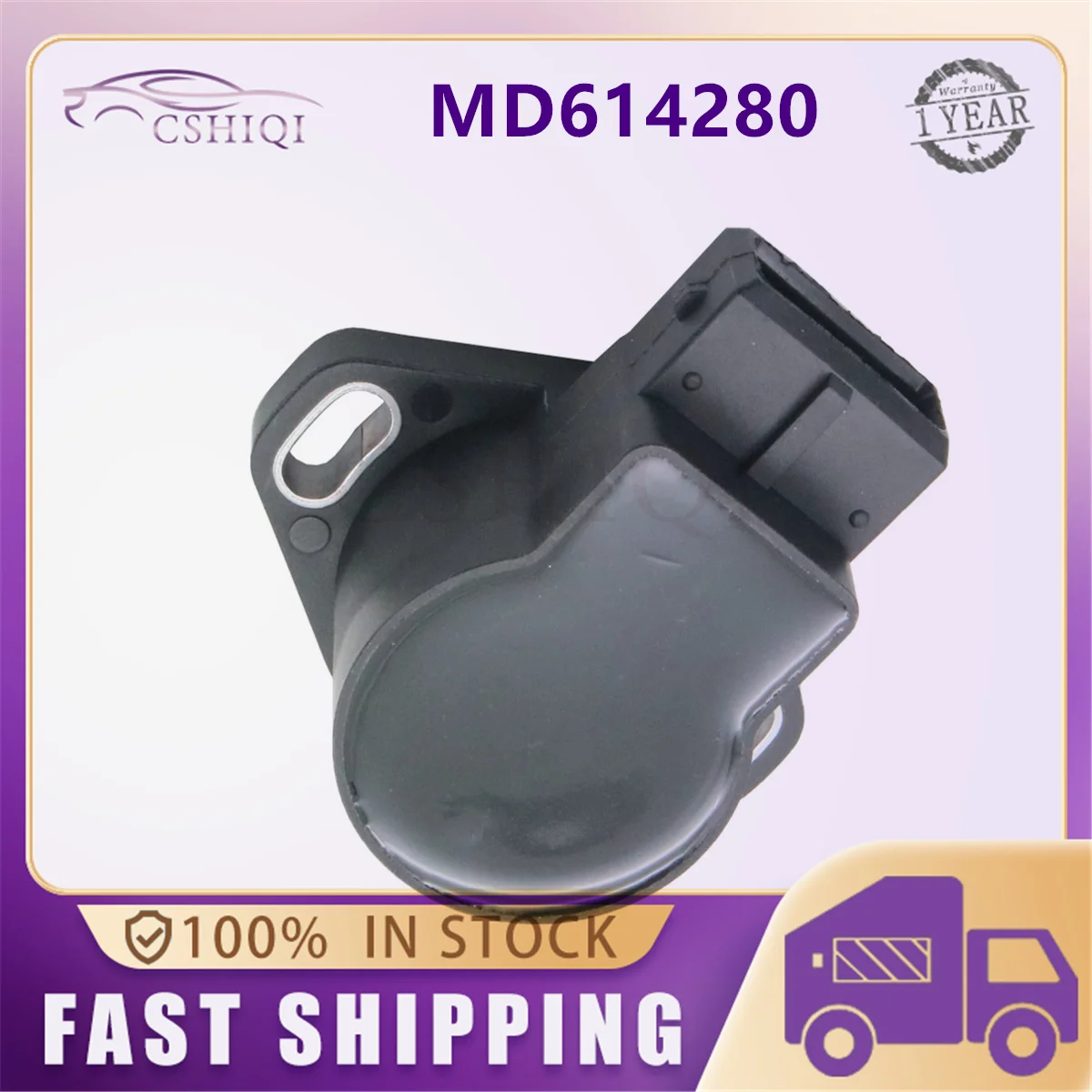 

MD614280 Throttle Position Sensor TPS For Mitsubishi Diamante Expo Mighty Pajero Dodge Eagle Plymouth MD614375 MD614491 MD614697