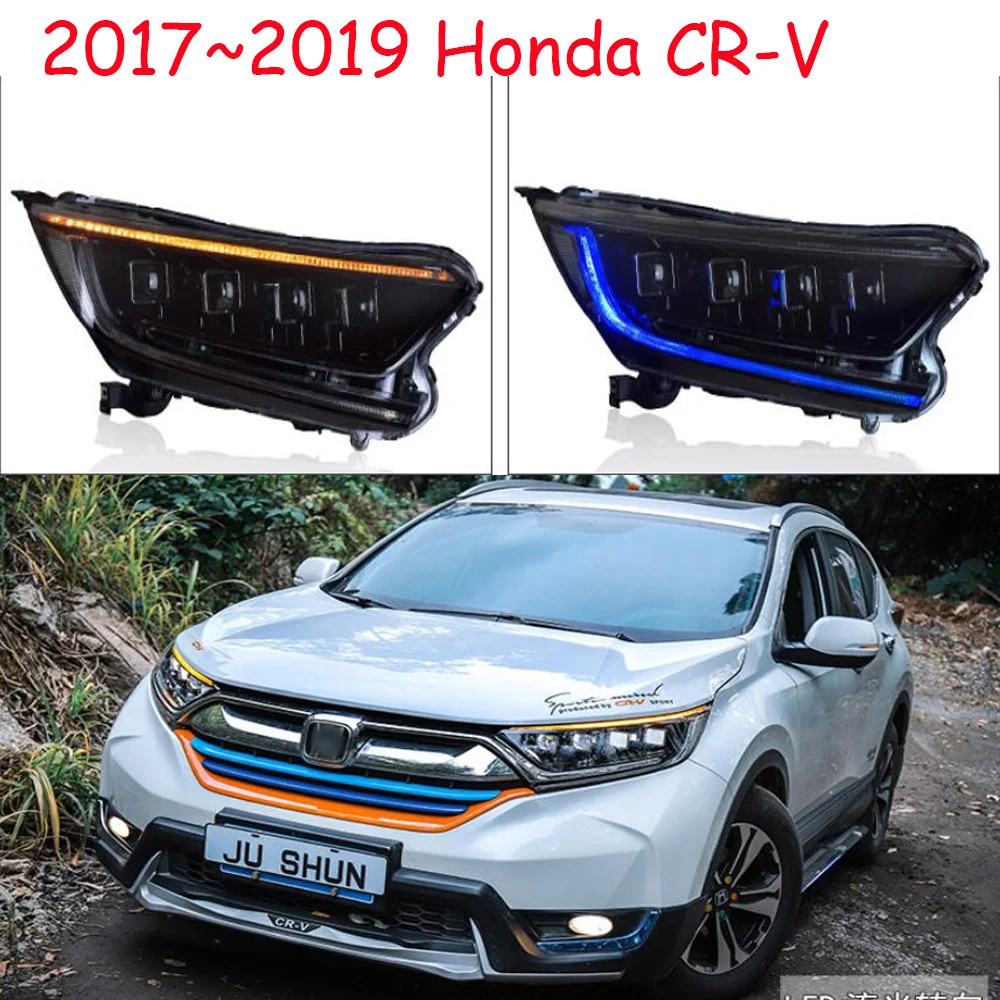 2017 2018 2019y Car Bumer Head Light For Honda CR-V CRV Headlight Car Accessories All In LED Fog For Crv cr-v Headlamp