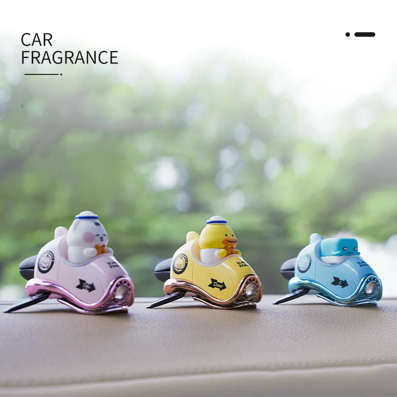 Cartoon Small Spaceship Car Air Freshener Outlet Fragrance Magnetic Design Auto Accessories Interior Perfume Diffuse