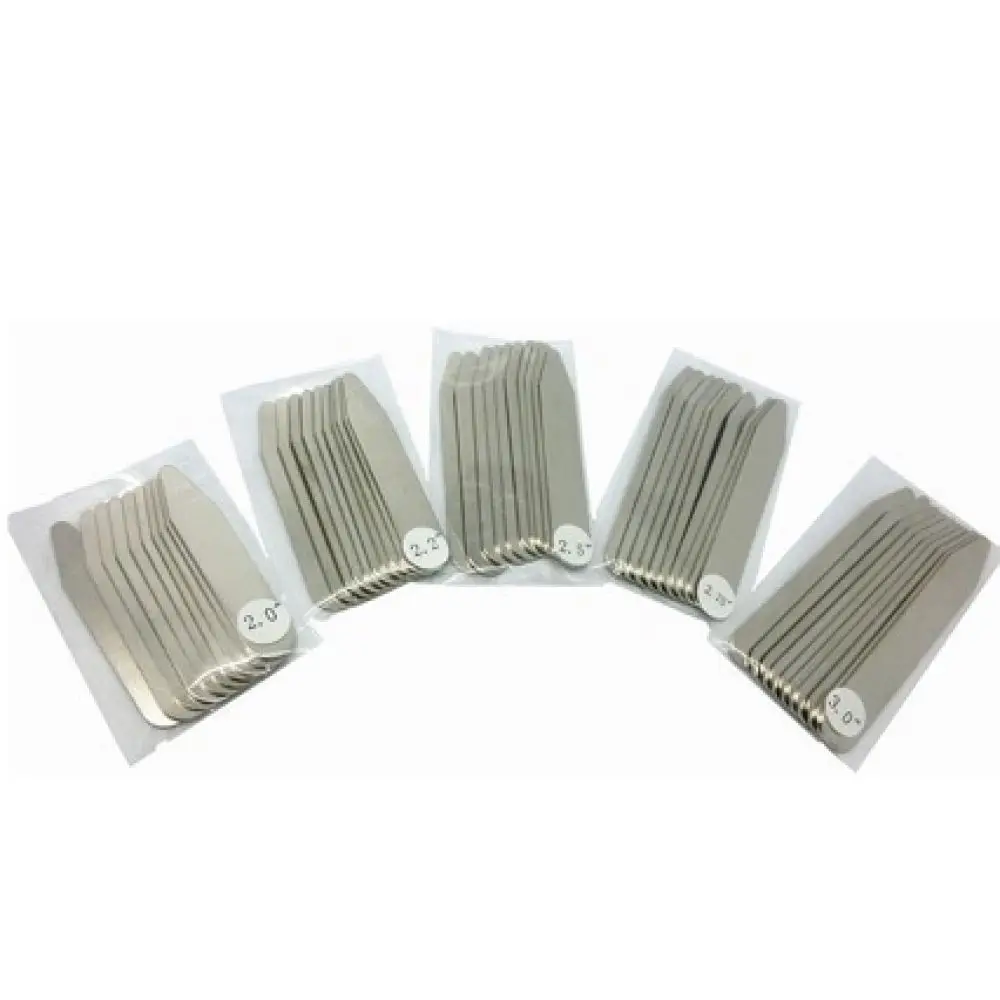 Stainless Steel Shirt Collar Stays For Men Formal Dress Shirt Stiffening Plates Durable Invisible Collar Support Tool