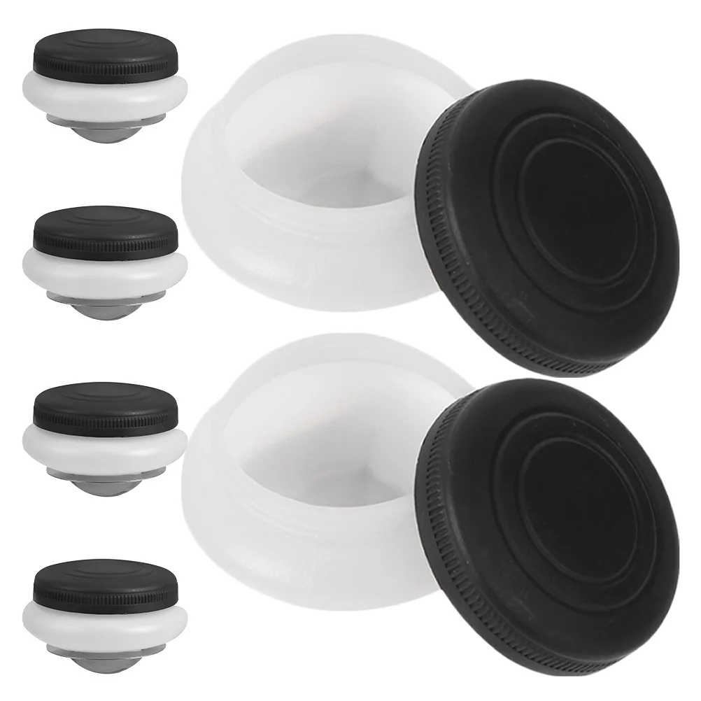 

6Pcs Portable Oil Palette Cup with Lid Plastic Mixing Container Brush Cleaning Holder Palette Cup Painting Tools