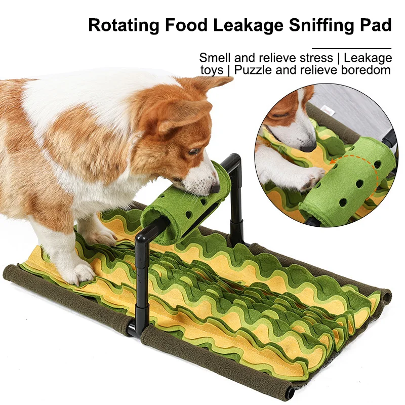 

1 PC Dog Toys Rotating Food Leakage Sniffing Pad Dogs Hide Food, Enjoy Themselves, and Relieve Boredom Toys Pet Supplies