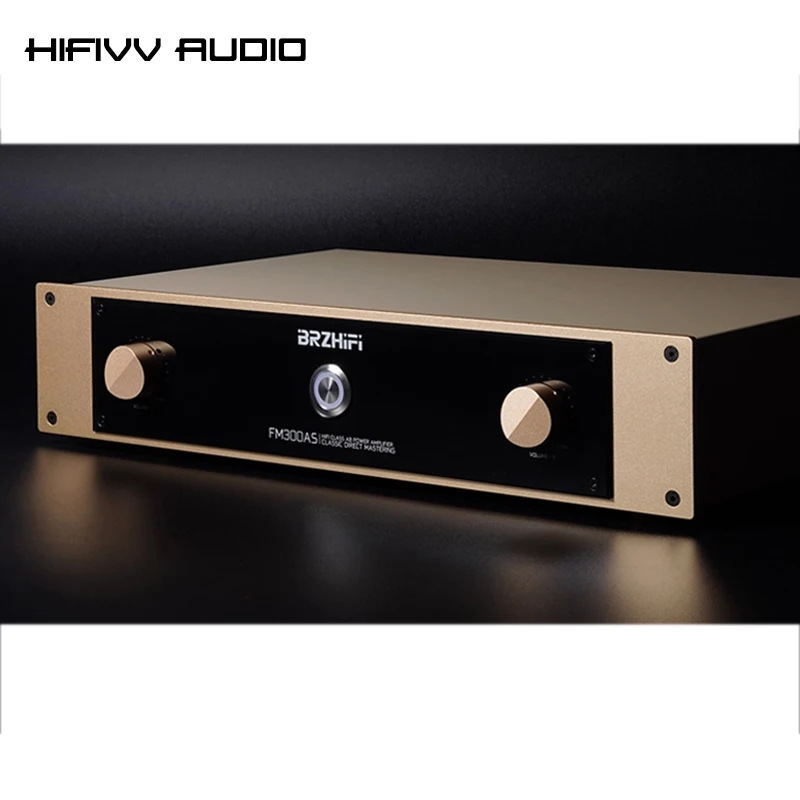 

Hi End FM300AS Class AB Power Amplifier Amp Stage for Home Sound Audio System 99.9% Similar to Original FM300A Power Amplifier