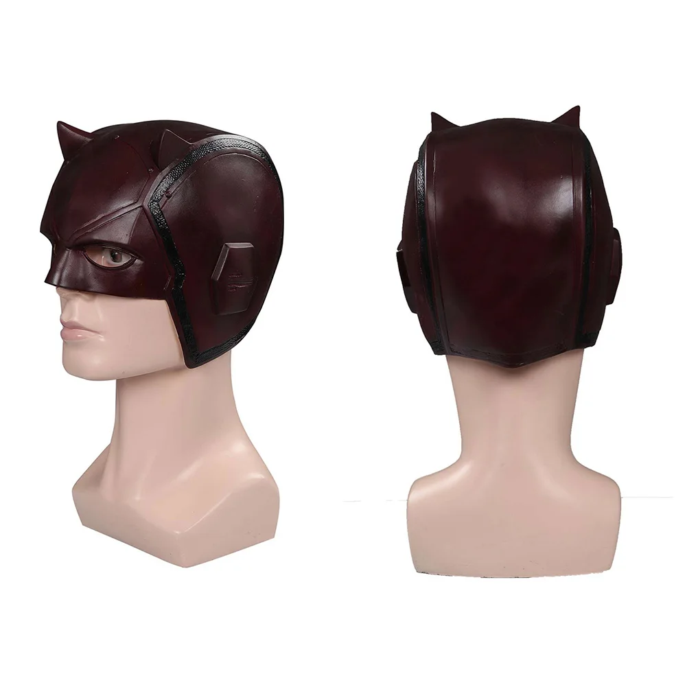 Matt Murdock Mask Cosplay Latex Masks Helmet Masquerade Halloween Party Costume Props