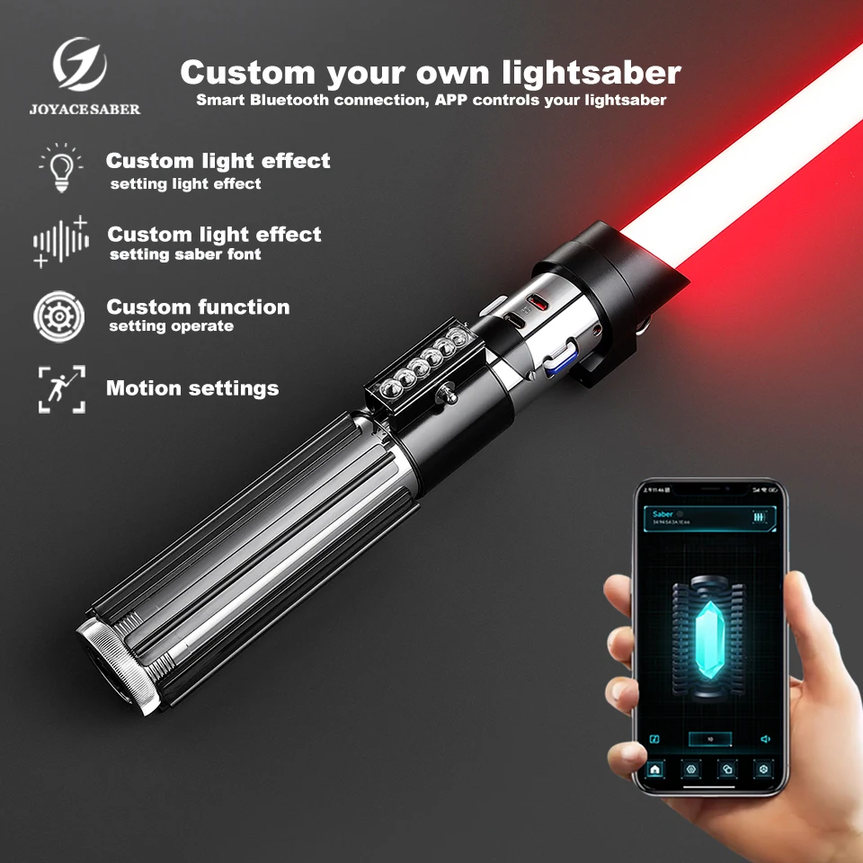 

EP7 Graflex Lightsaber Jedi Neopixel Double-edged Light Saber Xenopixel Laser Sword Cosplay Heavy Dueling Luminous Cosplay Toys