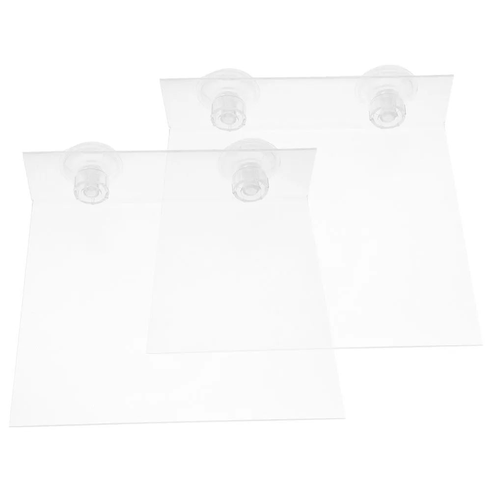 

2Pcs Parrot Platform with Suction Cups Adjustable Height Bird Stand Perch for Window Shower Use Portable Sturdy Easy to Clean