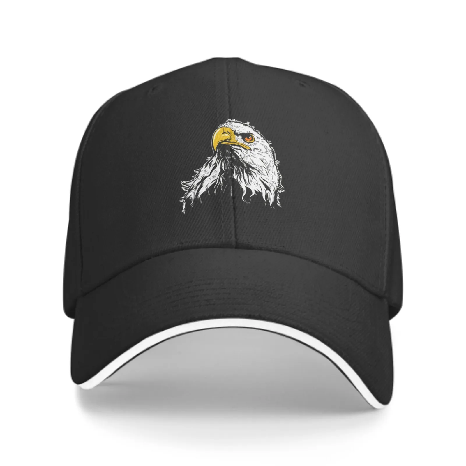 White Eagle New Summer Fashion Unisex Adjustable Unstructured Cap Outdoor Tourism Leisure Sunshade Baseball Hat