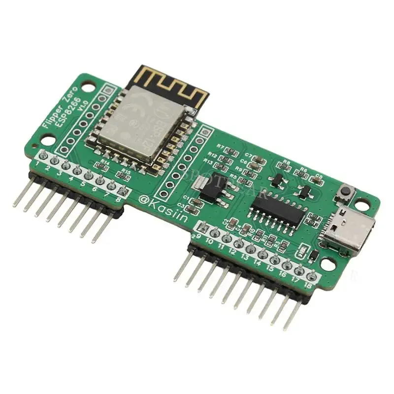 Flipper Zero ESP8266 Deauther Module-WiFi Pen Test Tool with V2 Firmware NodeMCU Compatible Wireless Security Scanner Packet