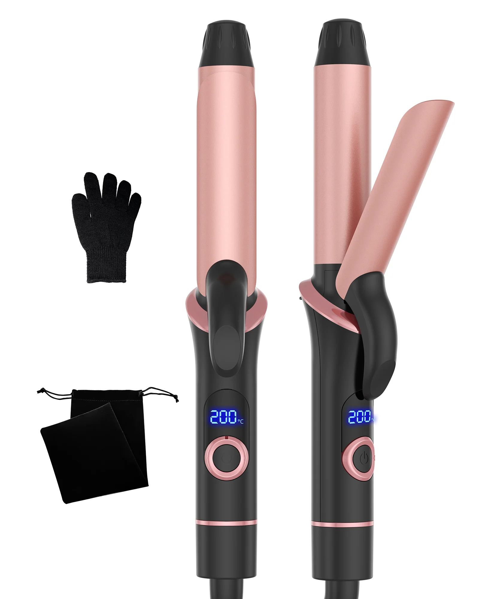 

Ceramic Mini Hair Curler 25mm Travel Curling Iron Dual Voltage Curling Wand Small Hair iron Styler Curly Hair Products