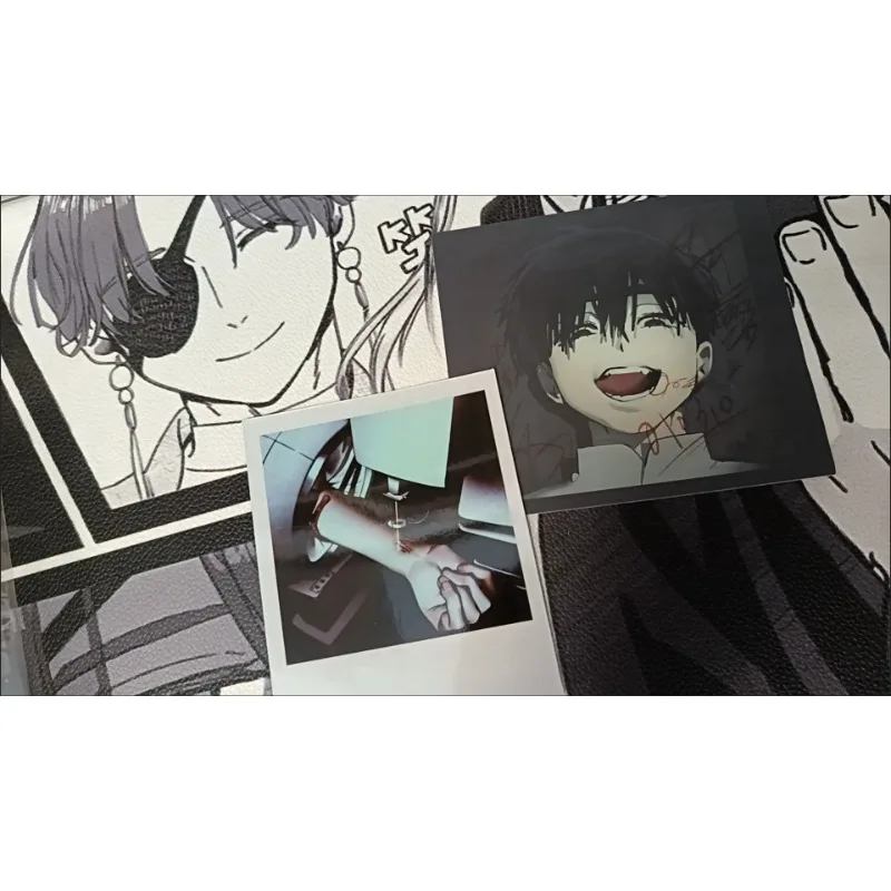 2Pcs/Set 2nd Anniversary Card Alien Stage TV Anime Card Ivan Till Cosplay Square CD Card Instant Imaging Cards Postcard Gift