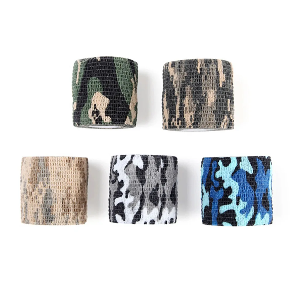 

3pcs Elastic Wrap Self-Adhesive Waterproof Camouflage Reusable Insulation Anti-Glare Emergency Treatment Gauze For Cold Surfaces