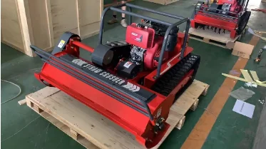 Mini Cheap Cutting Grass Machine Robot Remote Control Lawn Mower for Farm