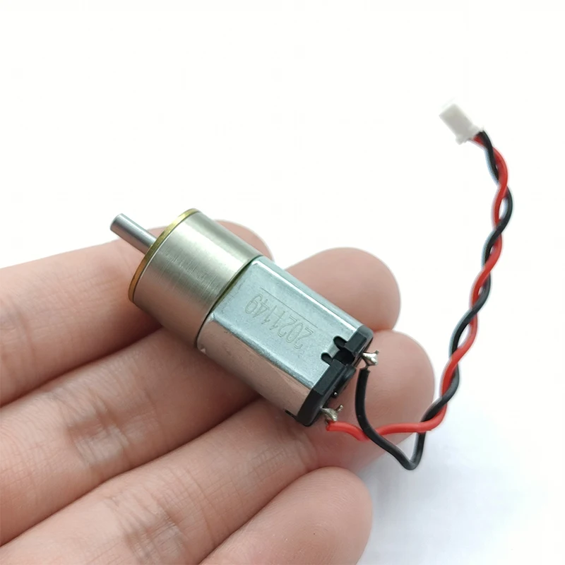 DC 3V-12V High Torque Gear Motor 195RPM CW CCW All Metal Gear Reducer 030 Electric Engine