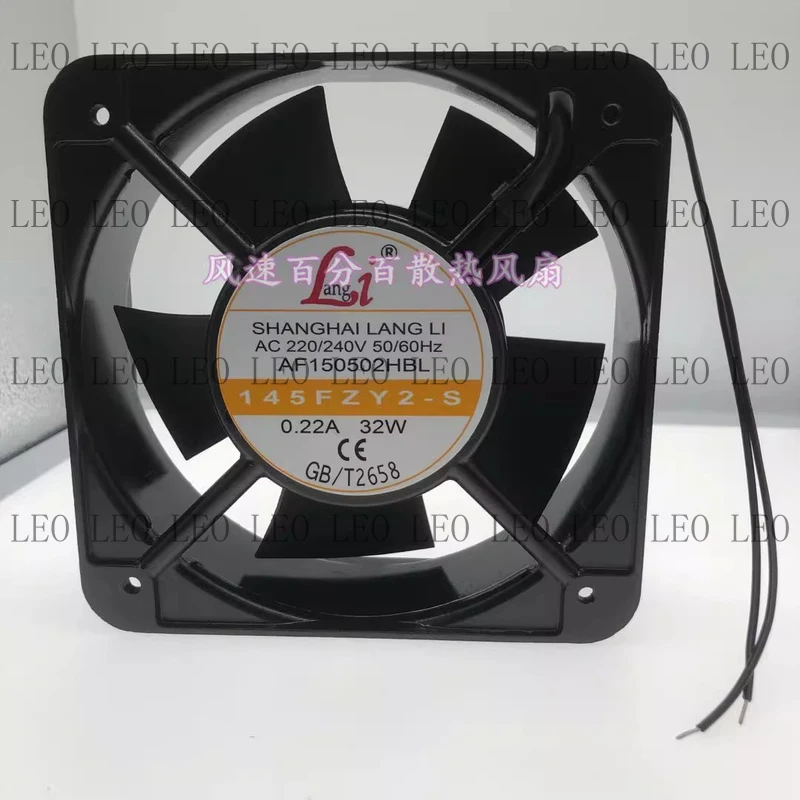 SS  1PCS FOR Lang LI AF150502HBL 145FZY2-S 220/240V 0.22A 32W 15050 15CM Cooling Fan