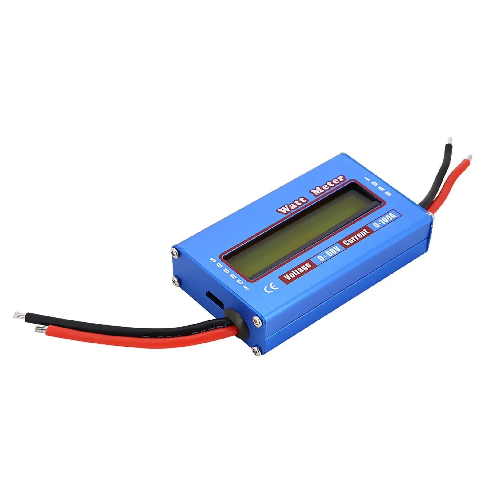 Digital LCD 60V 100A/200A Battery Power Analyzer & RC Wattmeter Tester - Voltage Checker & Balancer Tool for Chargers