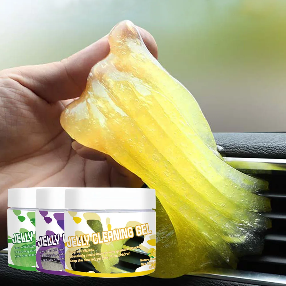 

Car Dust Dirt Cleaning Gel Multifunction Air Vent Outlet Clean Mud Car Crevice Cleaner Auto Wash Interior Cleaning Tools