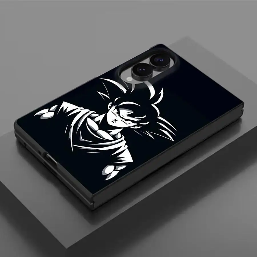 Dragon Balls Goku Case for Samsung Galaxy ZFold Wide ZFold8 Z Fold8 Wide Z Fold 8 Luxury Phone Cover