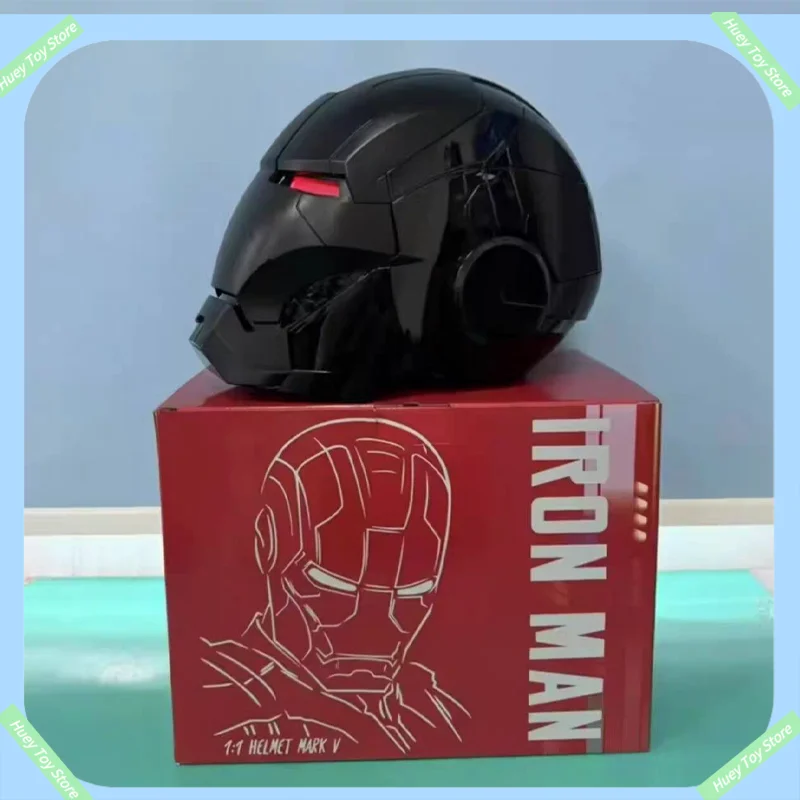 2026 Iron Man Helmet Mark Edition - Black Gold & Silver Motorized Voice Control Mask Electronic Cosplay Gift For Men