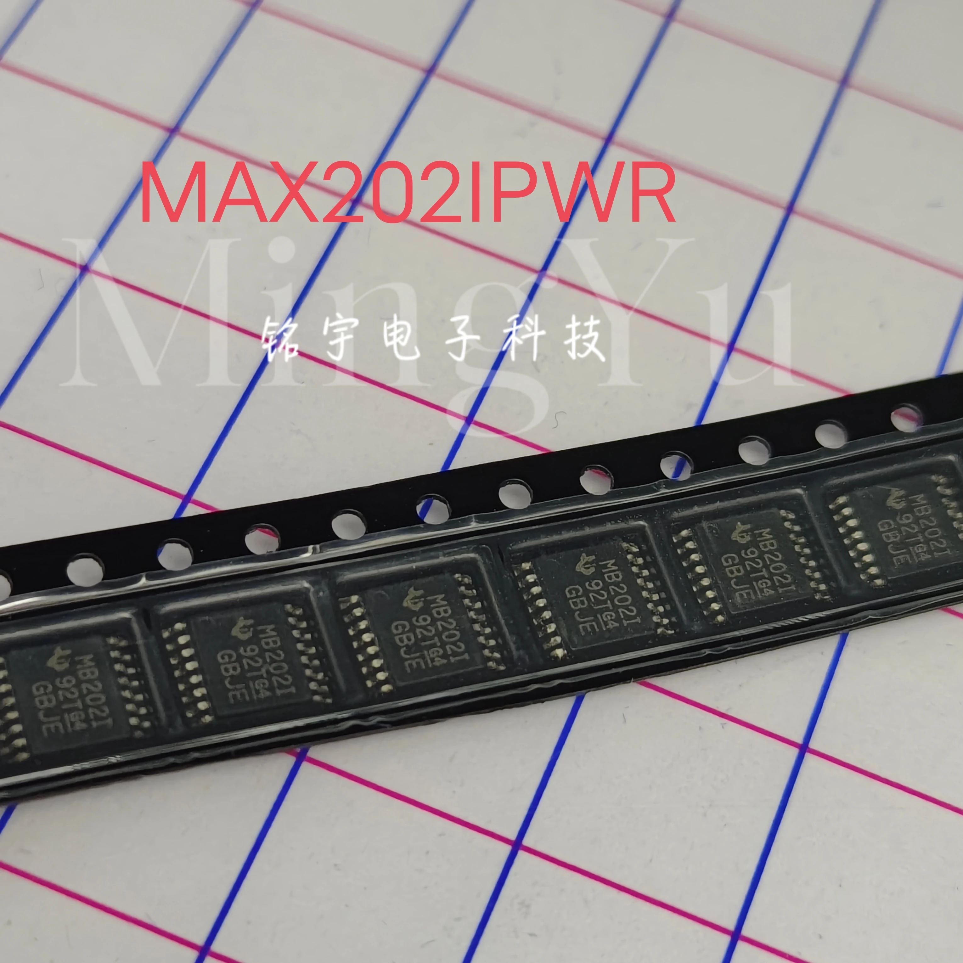 100% brand new MB202I MAX202 MAX202IPWR Original and authentic products encapsulation:TSSOP16