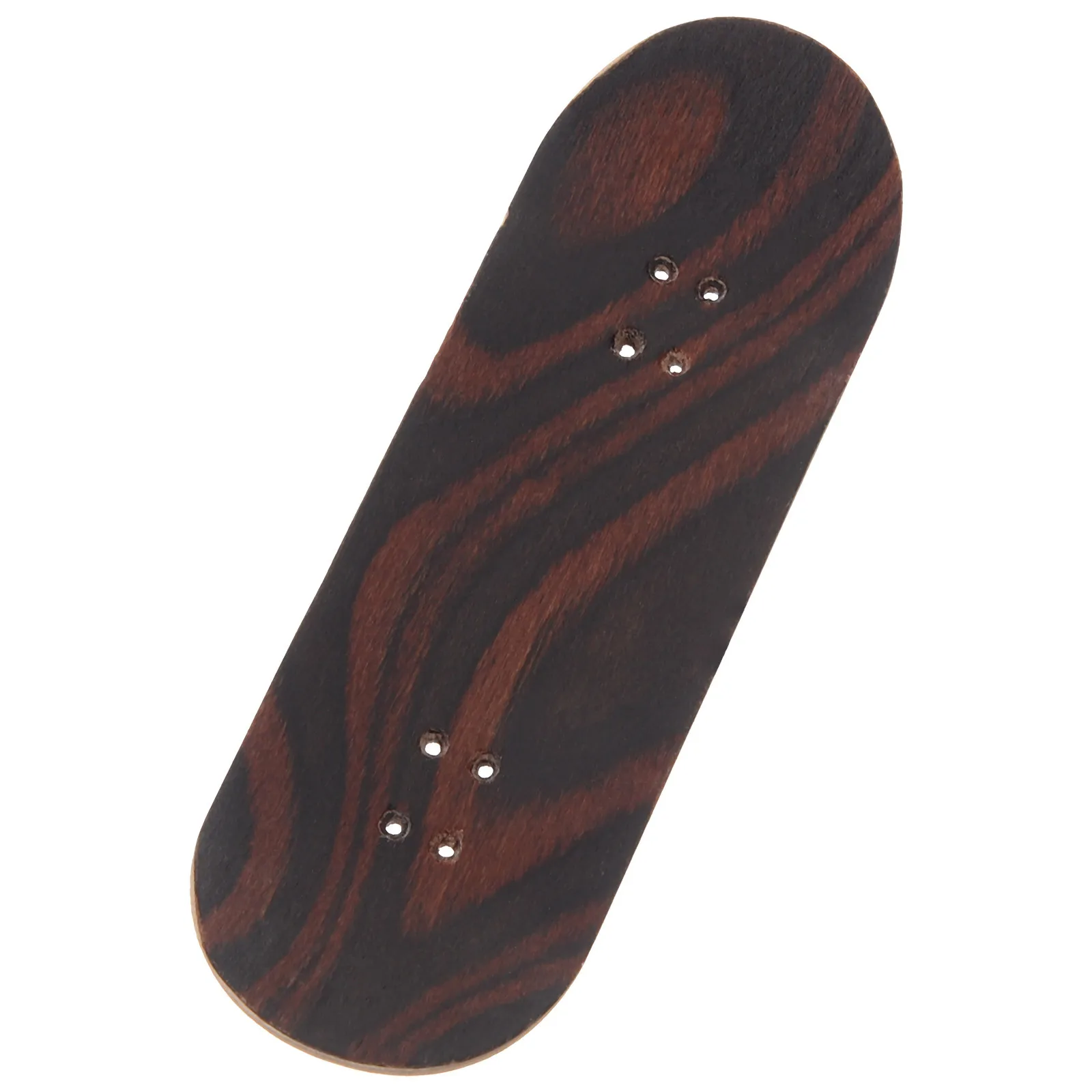 Wooden Fingerboard Deck Maple Smooth Surface DIY Finger Skateboard Replacement Parts Pre-Punched Holes Fingerboard Accessory