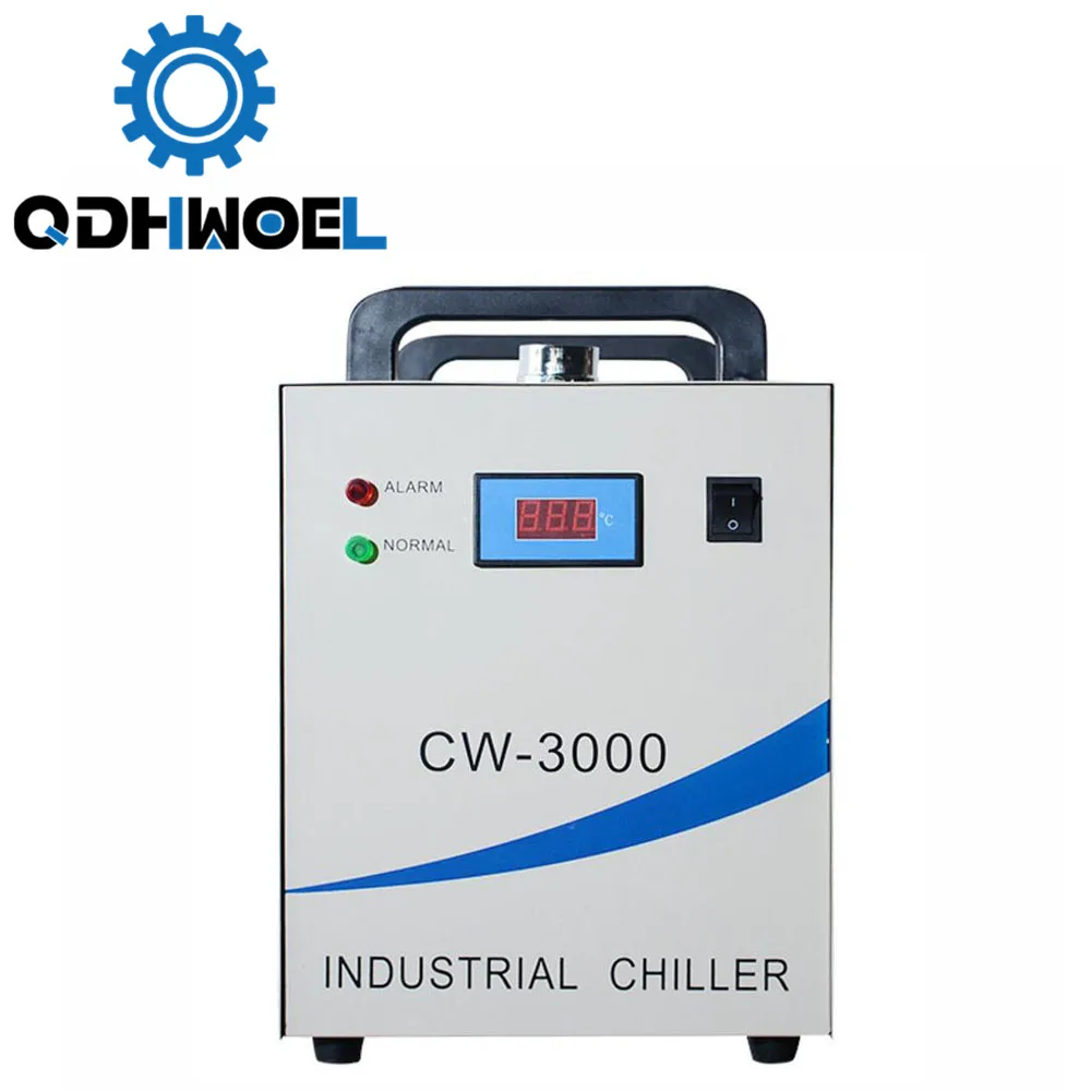 QDHWOEL CW-3000AK Raffreddatore d'acqua industriale con quattro mandrini CNC da 1,5 kW e apparecchiature di saldatura