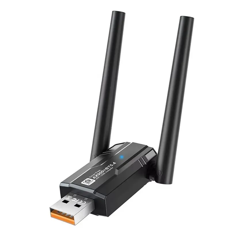 

USB-адаптер Wi-Fi A23F-900 Мбит/с, двухдиапазонный Bluetooth 5.4, 2-в-1, Wi-Fi 6, беспроводной приемник для ПК/ноутбука, без драйверов