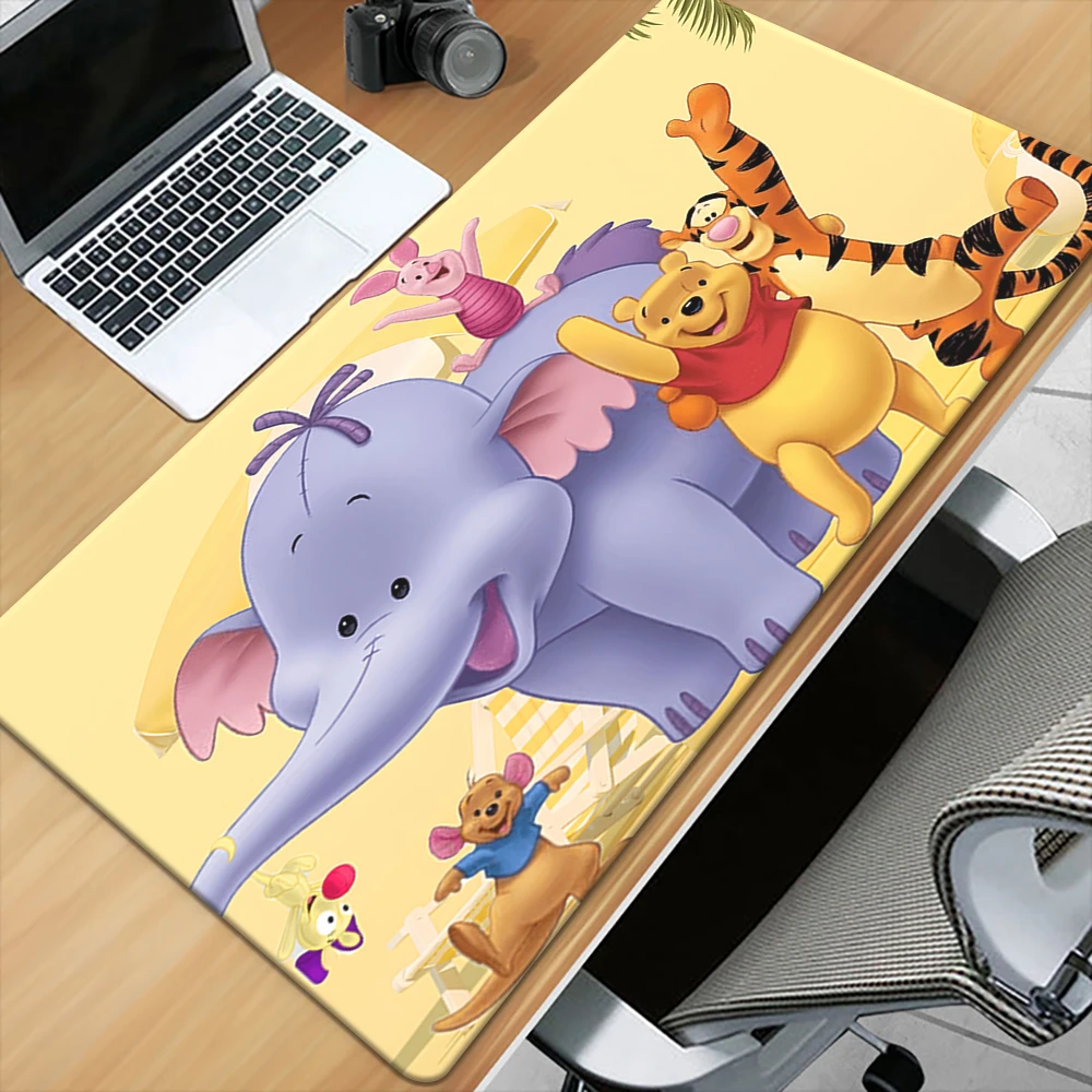 Mousepad Winnie the Pooh animation cute Pad Keyboard Gaming Accessories Mouse Mats Game Office Computer PC Gamer Laptop Desk Mat