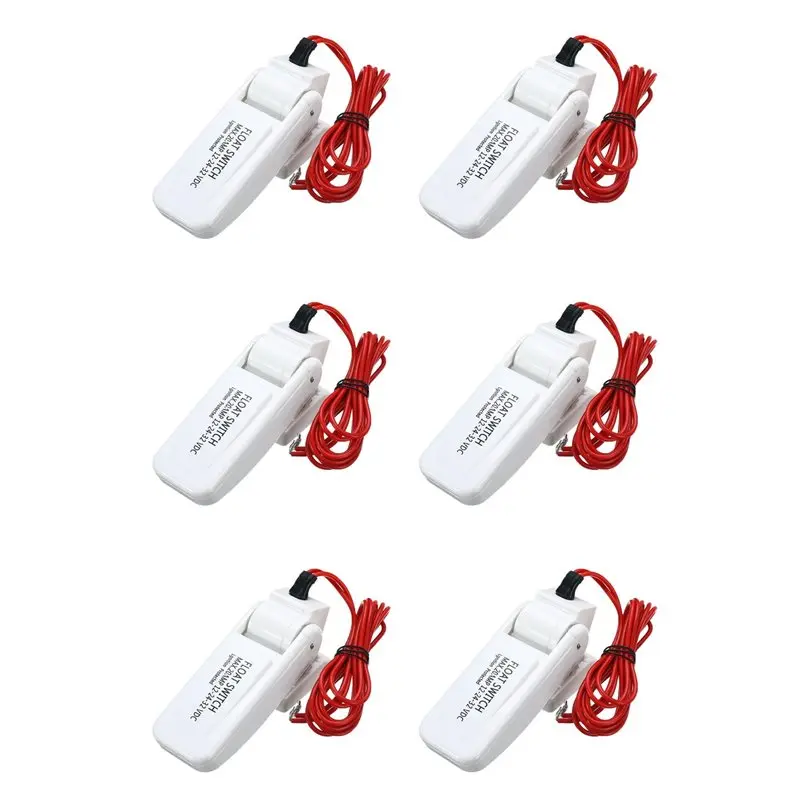 

【WINTER】6X Bilge Pump Float Switch Automatic 12V 24V Or 32V For Boat Yacht Caravan Camping Marine Fishing Water Pump Auto On/OFF
