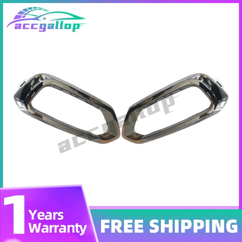Rear Bumper Corner Trim Chrome for VW Tayron R Line 2019-2022 Tail Throat Decorative Frame 55G853841D 55G853842D