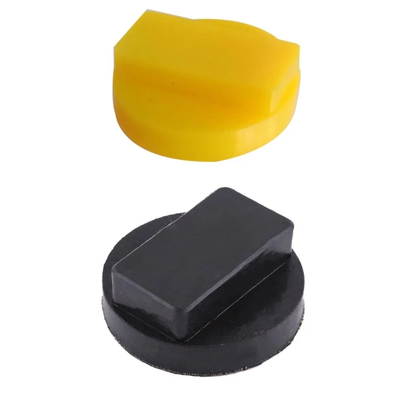 Rubber Jacking Pad Adapter Tool Sill Damage Protector Slotted Frame Trolley Lift Adaptor Lifting