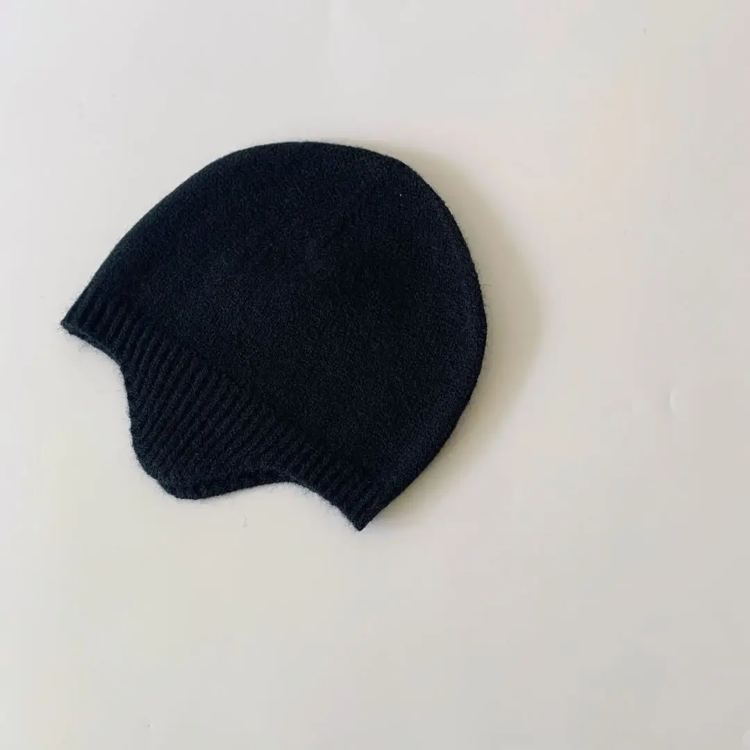 2024 Baby Knit Hat Korea Style Kids Beanie Cap Toddler Girls Bonnet Cap Winter Baby Boy Hats Newborn Photography Props