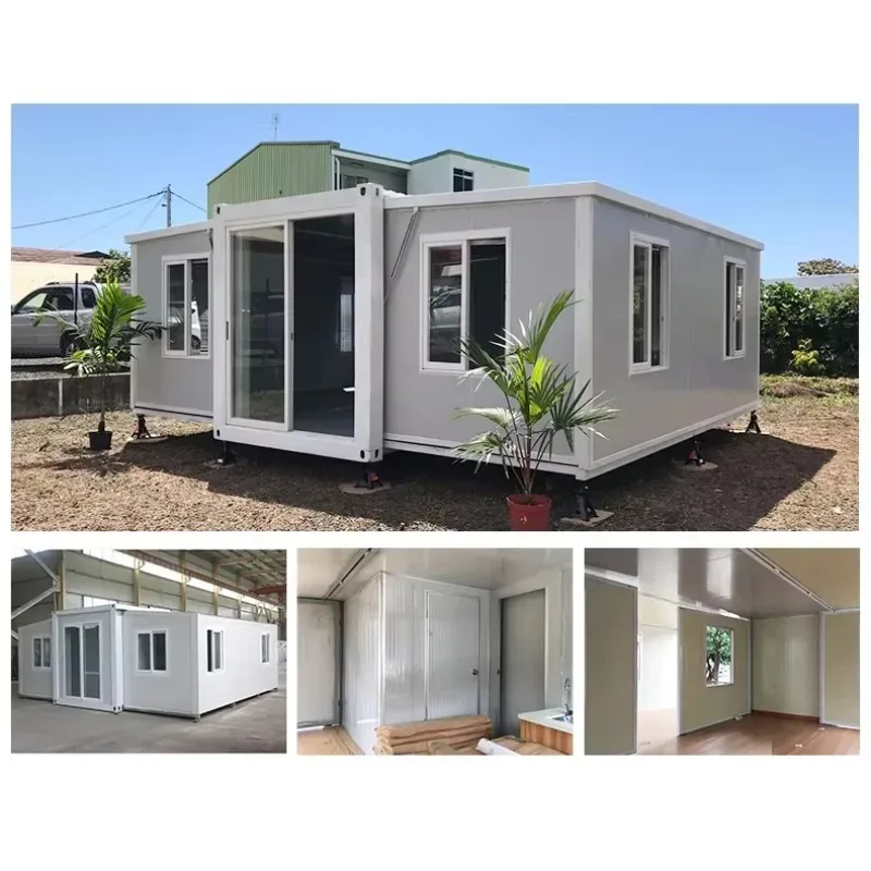 YG Customized 40Ft 20Ft Villa 2 5 Bedroom Prefab House Container Home Expandable House For Sale Steel Folding Prefabricated Home
