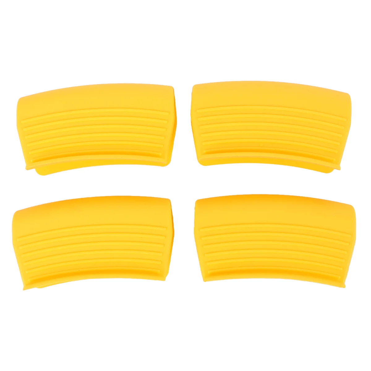 

4Pcs Protective Silicone Heat Resistant Pot Handle Covers Anti-Scald Kitchen Mitts Cooking Pinch Mitts Oven Gloves