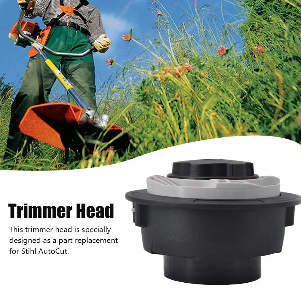 2pcs C6-2 Trimmer Head For Stihl AutoCut Weed Grass Part Replacement Trimmer Head Lawn Mower Accessories FS38 FS40 FS45 FS50