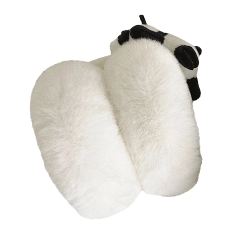 Orejeras Panda dibujos animados para mujeres y niños, niñas y niños, diadema calentadora orejas T8NB