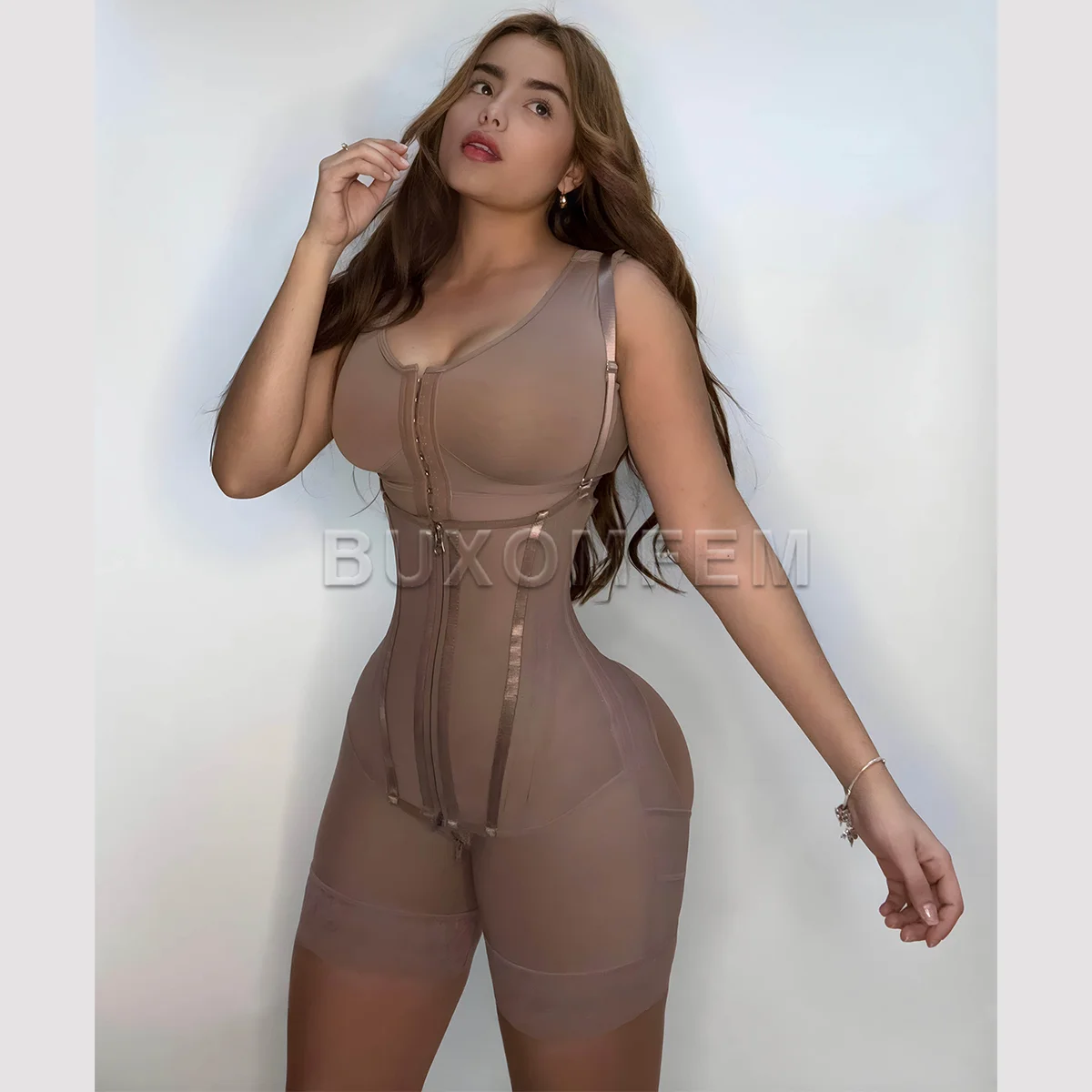 Abdomen Control Women Body Shaper Modeling Straps Smooth Push Up Tummy Control Shapers Highly Compressed Sexy Fajas Colombianas