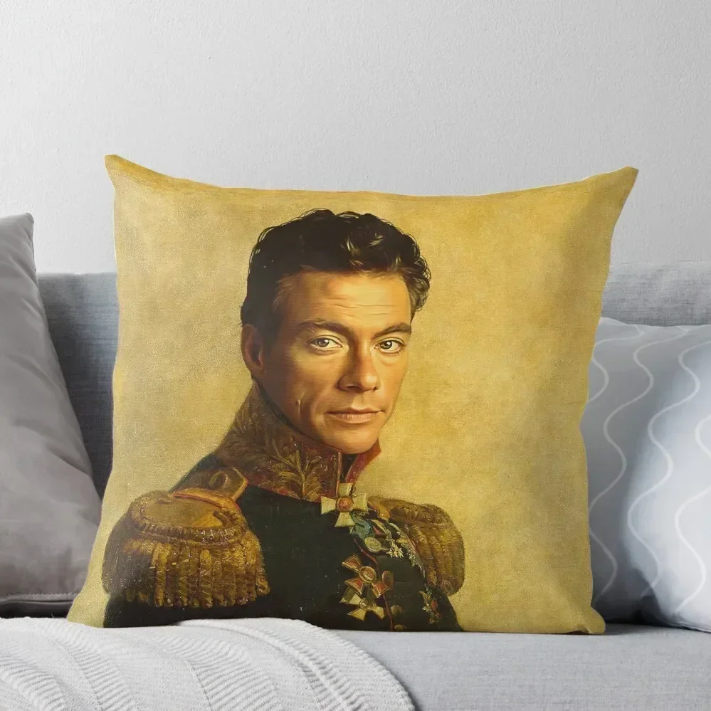 Jean-Claude Van Damme - replaceface Throw Pillow Christmas Pillows christmas decorations for home 2025 Pillowcase Cushion pillow