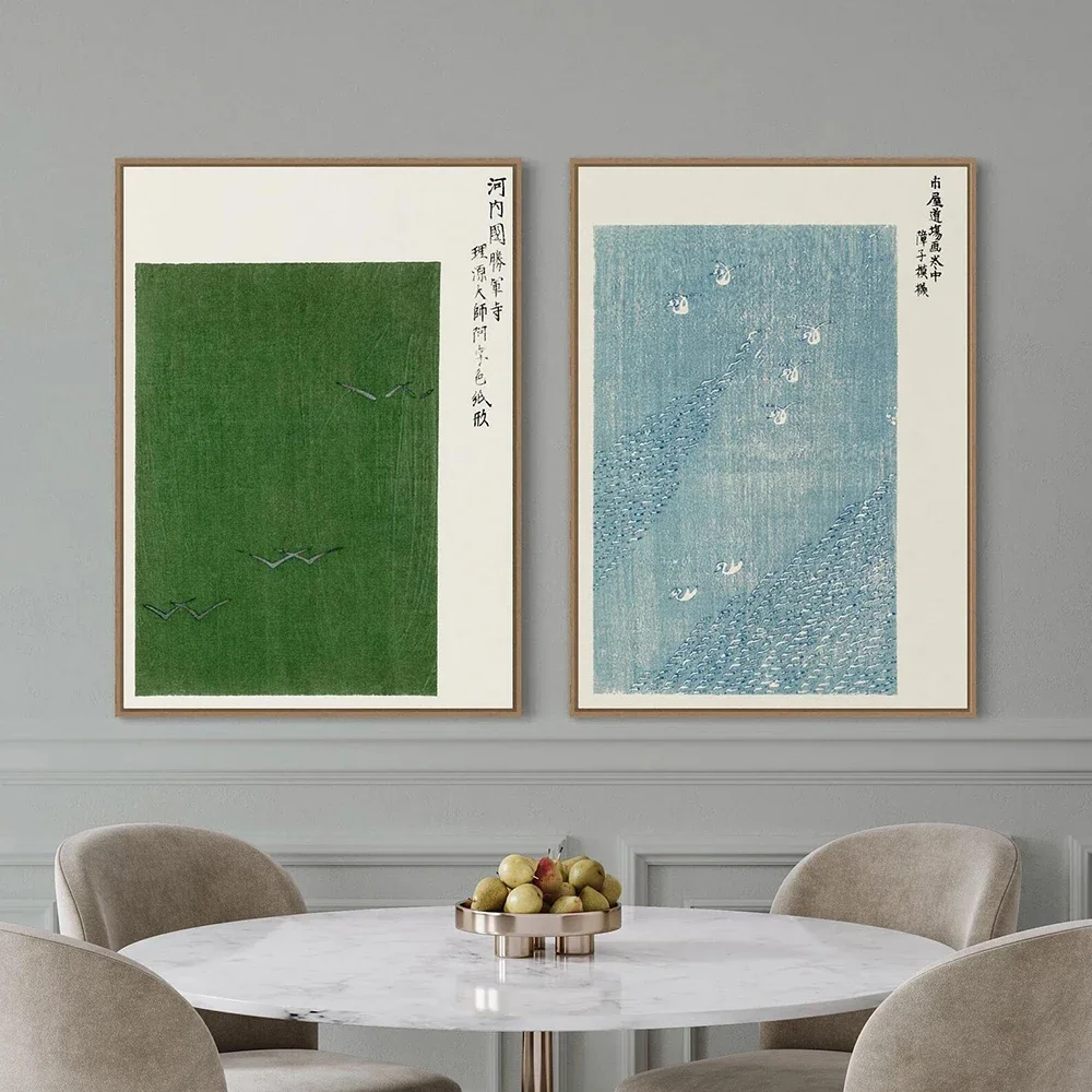 Pôster de parede em tela japonesa vintage sem moldura, 1 peça, taguchi tomoki ative, mural moderno, presente de aniversário