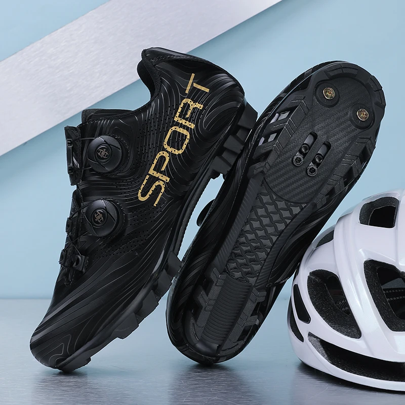 

Mountain Cycling Shoes Breathable Non-Slip Men's and Women's Cross-Country Road Dike Cycling Shoes Fast Pedal Cycling Shoes