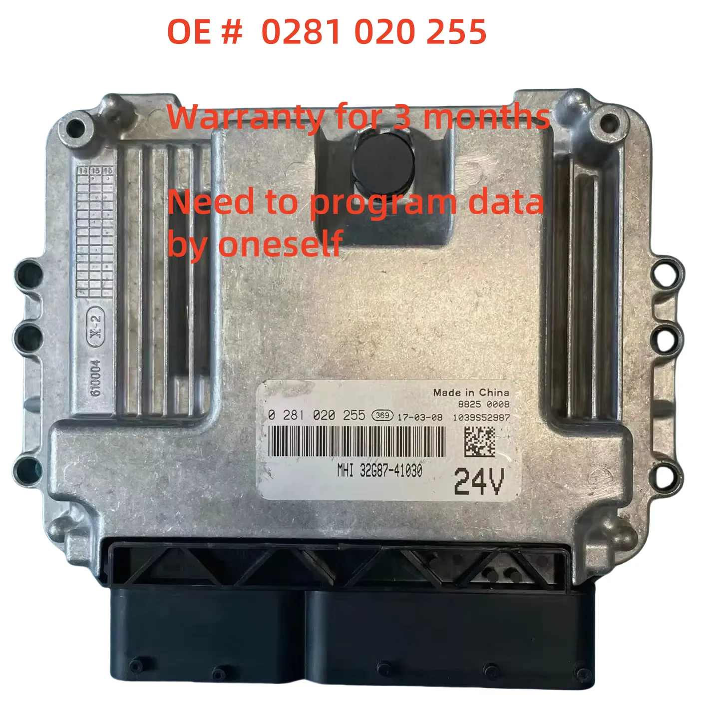 

High quality 0281020255 0 281 020 255 32G87-41030 D04FR-029138 Engine ECU ECM for BOSCH KOBELCO SK130-8 SK140-8 NEW HOLLAND