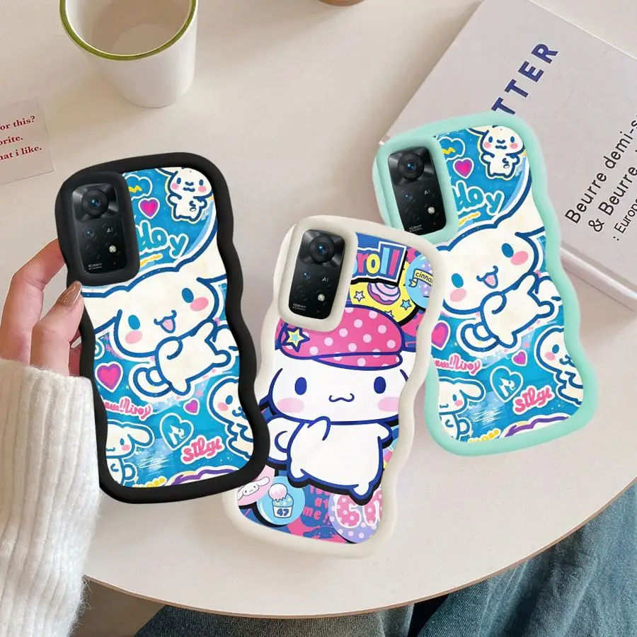 حافظة لهاتف Xiaomi Redmi Note 12 14 Pro 10S 11 8 9S 9 13 Pro Plus 10 Cinnamoroll Sanrio #2