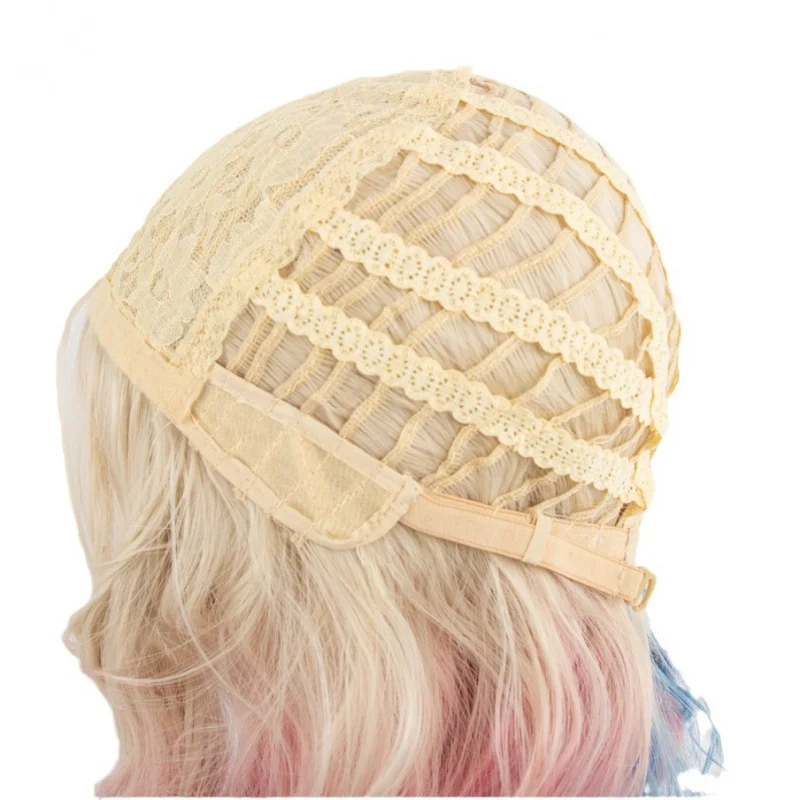 الأربعاء أنيمي من التلفزيون الأمريكي SeriescosWig Inid · سنكلير وولف فتاة الأوروبية والأمريكية التدرج مصبوغ شعر مستعار مجعد #5