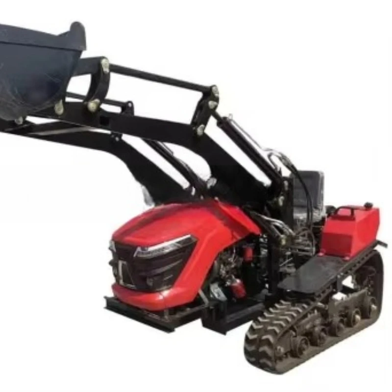 تخصيص 25-50hp متعددة الأغراض جرار زاحف 4x4 عجلة جرار الروتاري المزارع حفارة CE جرافة تحميل مجرفة مزرعة