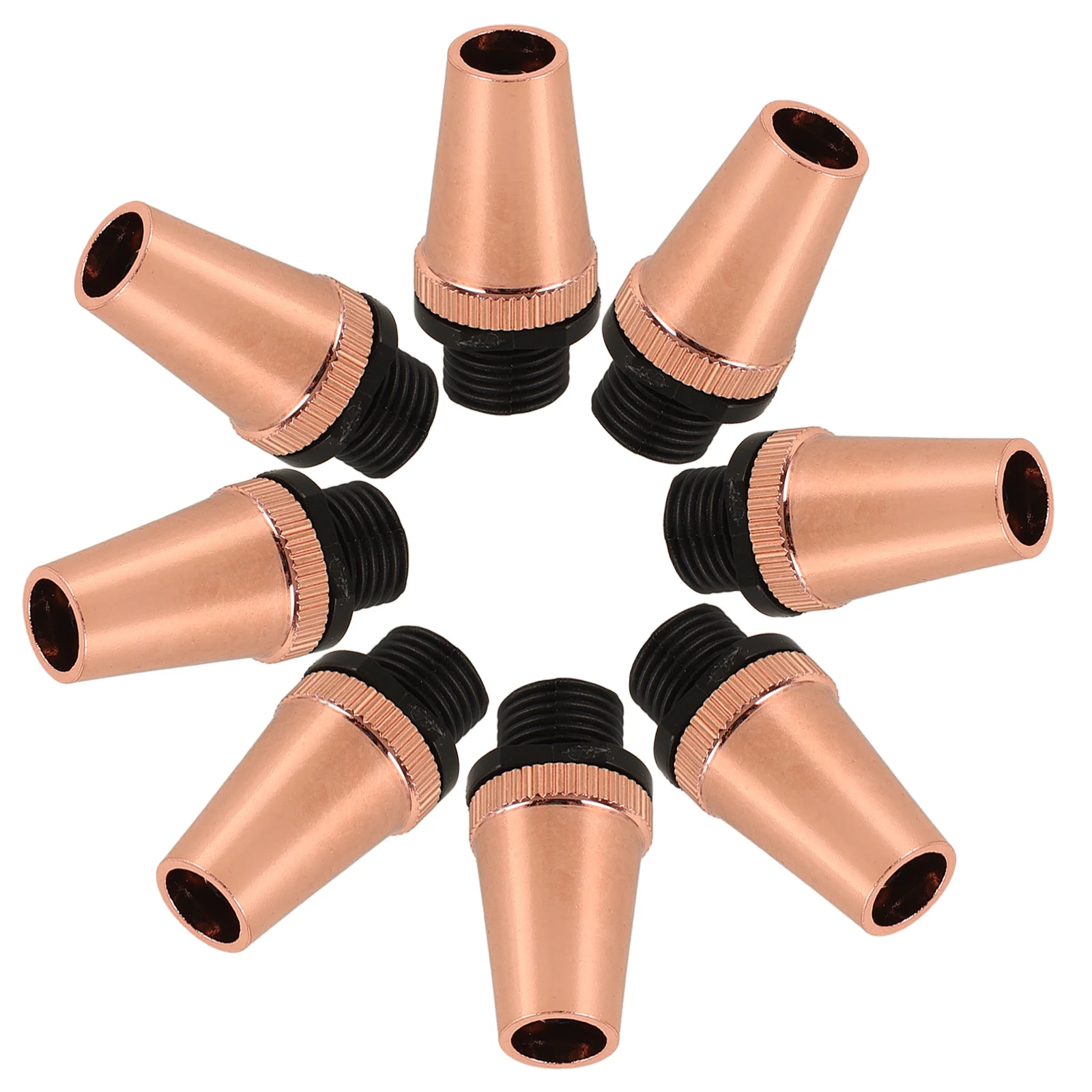 

8Pcs Copper Cord Grip Light Connector Cable Glands for Pendant Lights Tabletop Glass Insulated Lighting Cable Fixing Grips