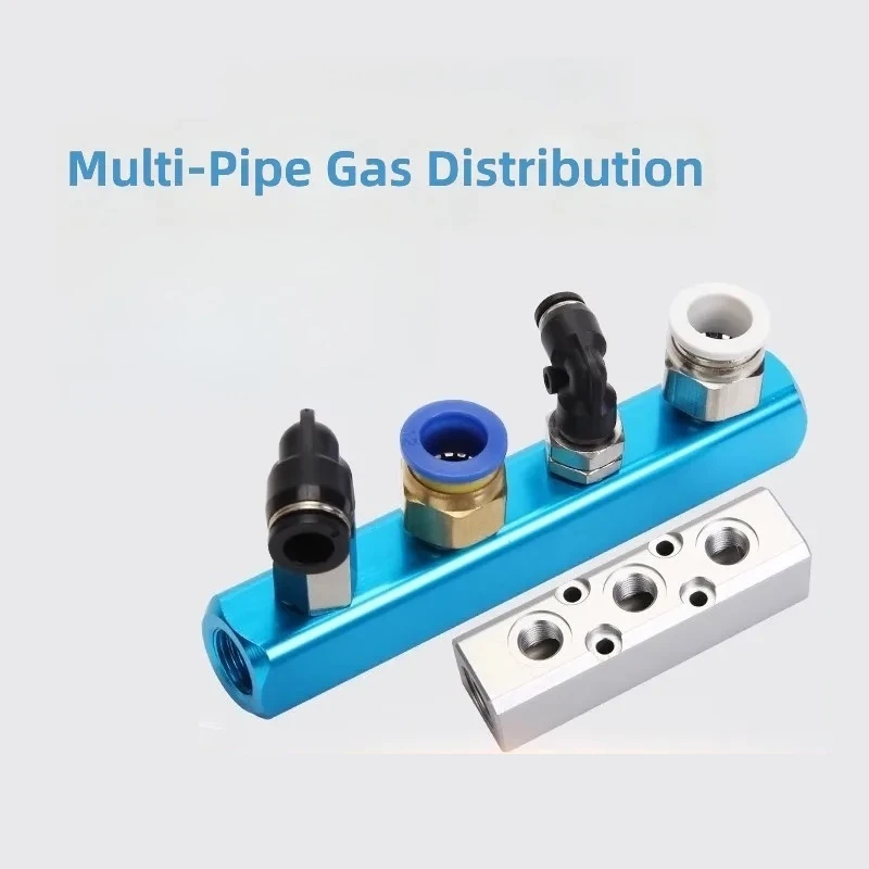 divisor-pneumatico-huali-para-distribuicao-de-gas-de-escape-em-placas-de-Onibus-bloco-divisor-de-tiras-de-aluminio-multi-passagem