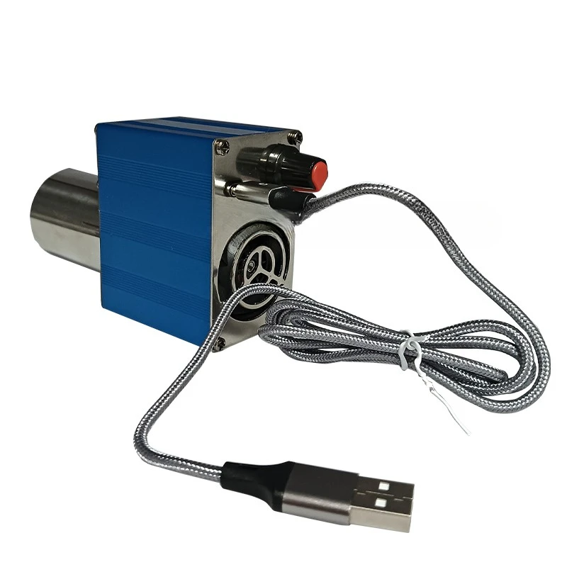 

Barbecue blower booster fan Type-C dual fan adjustable speed fan